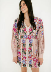 Cleobella Trudy Mini Dress in Silva
