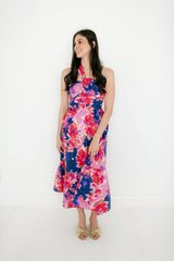 Lucy Paris Haven One Shoulder Dress in Pink