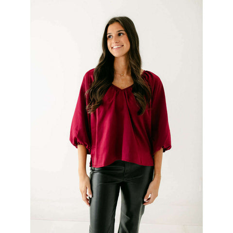 Karlie Turtleneck Sweater in Chocolate