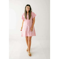 8.28 Boutique:Clara the Label,Clara the Label Blair Mini Dress in Blooming Dahlia,Dress