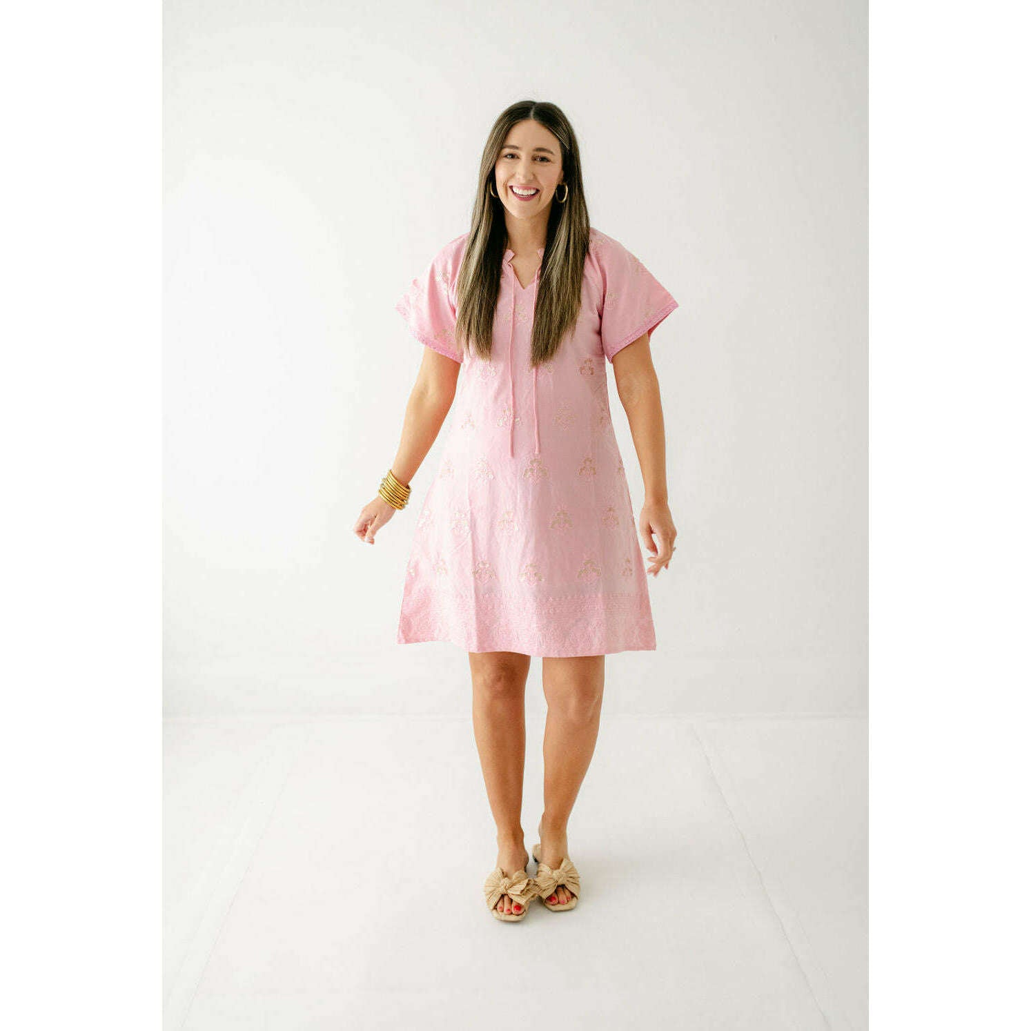 blair mini dress pink Blair Dress Dusty Pink Feeling Friday
