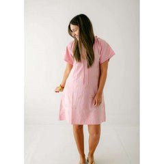 8.28 Boutique:Clara the Label,Clara the Label Blair Mini Dress in Blooming Dahlia,Dress