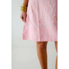 8.28 Boutique:Clara the Label,Clara the Label Blair Mini Dress in Blooming Dahlia,Dress