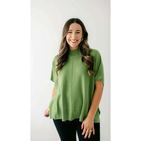 Kerisma Knits Aja Ortho Solid Sweater in White