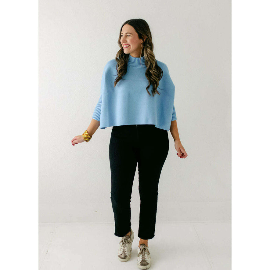 Kerisma Knits Aja Sweater in Light Blue – 8.28 Boutique