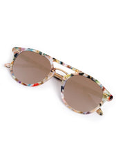 Krewe MARKLE Gelato 24k Mirrored Sunglasses Eyewear