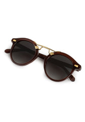 Krewe STLII Espresso 18K Sunglasses