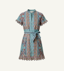 Cleobella Marni Mini Dress in Bleura