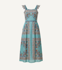 Cleobella Veronique Ankle Dress in Bleura