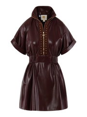 Emily McCarthy Pullover Dress in Bitter Chocolate
