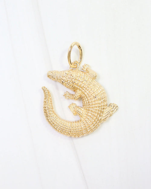 Caroline Hill Chelsey Alligator Charm