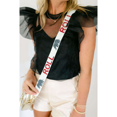 8.28 Boutique:Buddy Love,Buddy Love Kaycee Black Top,Tops