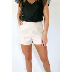 8.28 Boutique:Buddy Love,Buddy Love Vince Ecru Short,shorts