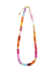 Kerry Sunset Mix Beaded Necklace