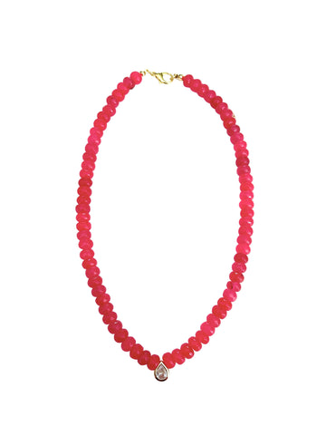 Pearly Gold and Pearl Bead Necklace