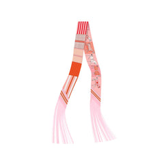Frilly Scarf with Fringe - N