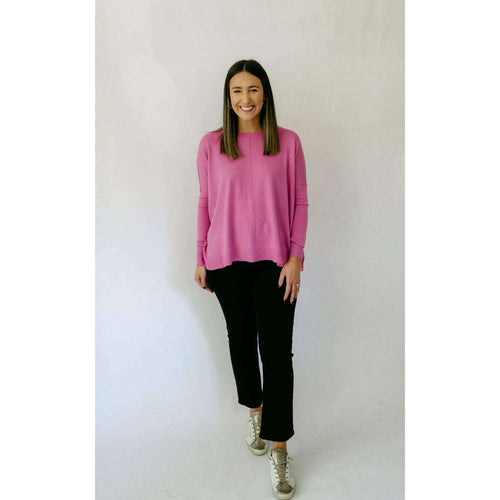 8.28 Boutique:Karlie Clothes,Karlie Novelty Hot Pink Sweater,Sweaters