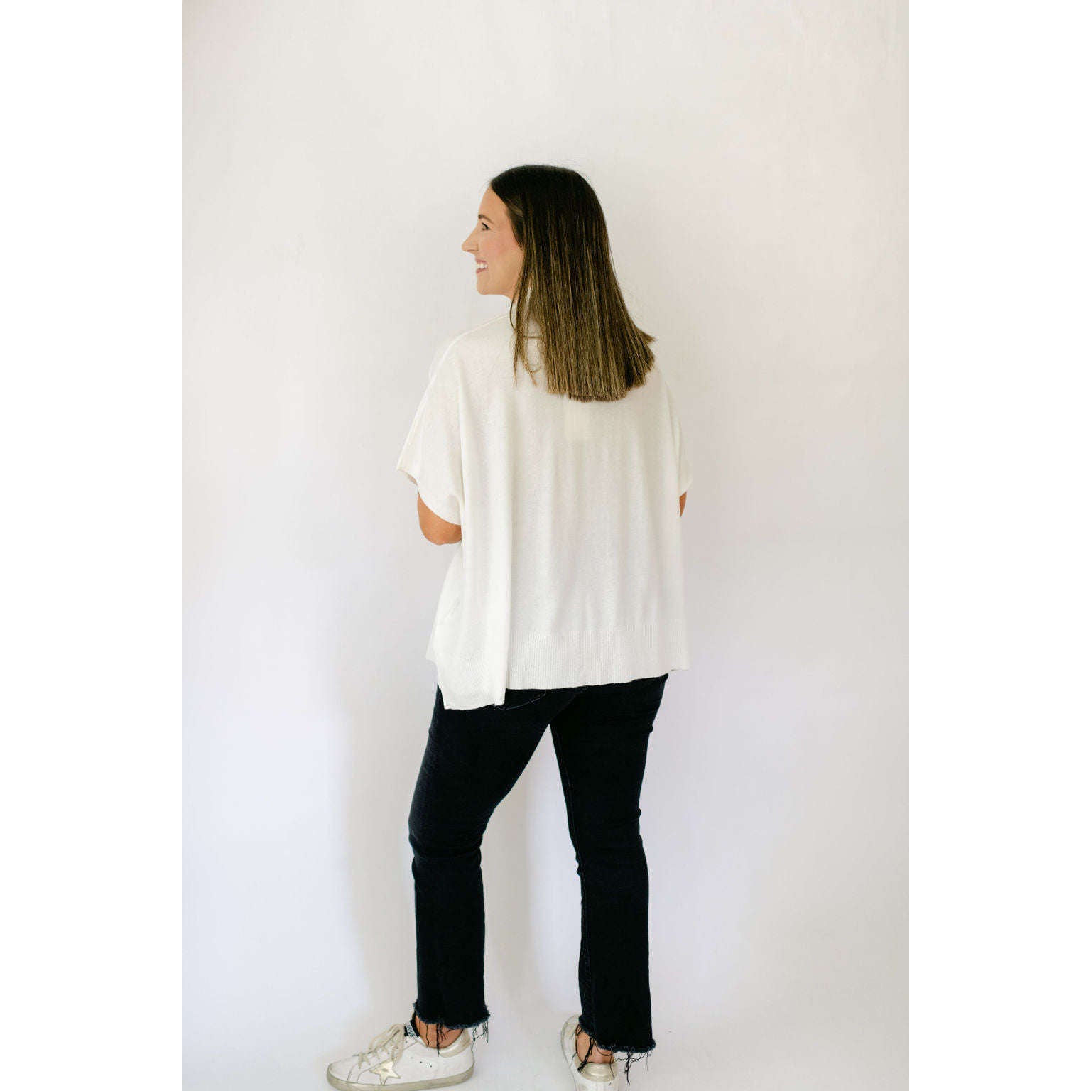 8.28 Boutique:Kerisma Knits,Kerisma Caroline Sweater in White,Sweaters