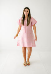 8.28 Boutique:Clara the Label,Clara the Label Blair Mini Dress in Blooming Dahlia,Dress