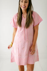 8.28 Boutique:Clara the Label,Clara the Label Blair Mini Dress in Blooming Dahlia,Dress