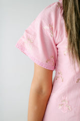 8.28 Boutique:Clara the Label,Clara the Label Blair Mini Dress in Blooming Dahlia,Dress