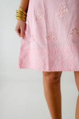 8.28 Boutique:Clara the Label,Clara the Label Blair Mini Dress in Blooming Dahlia,Dress
