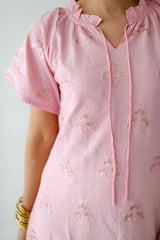 8.28 Boutique:Clara the Label,Clara the Label Blair Mini Dress in Blooming Dahlia,Dress