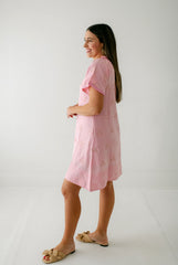 8.28 Boutique:Clara the Label,Clara the Label Blair Mini Dress in Blooming Dahlia,Dress