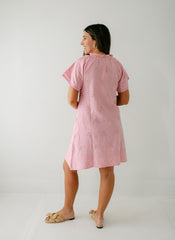 8.28 Boutique:Clara the Label,Clara the Label Blair Mini Dress in Blooming Dahlia,Dress