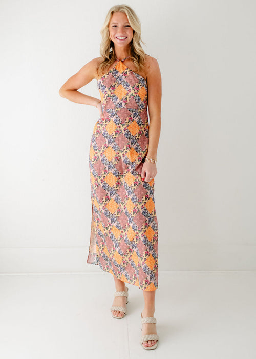 8.28 Boutique:Anna Cate Collection,Anna Cate Collections Martha Maxi Dress in Peach Sunset,Dress