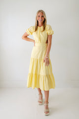 8.28 Boutique:Bishop + Young,Bishop + Young Nadia Cut Out Poplin Dress,Dress