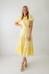 8.28 Boutique:Bishop + Young,Bishop + Young Nadia Cut Out Poplin Dress,Dress