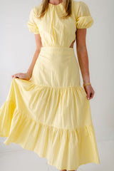 8.28 Boutique:Bishop + Young,Bishop + Young Nadia Cut Out Poplin Dress,Dress