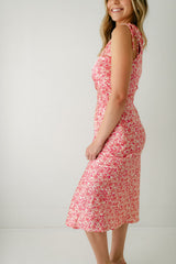 8.28 Boutique:Mink Pink,Mink Pink Alina Pink Floral One Shoulder Dress,Dress