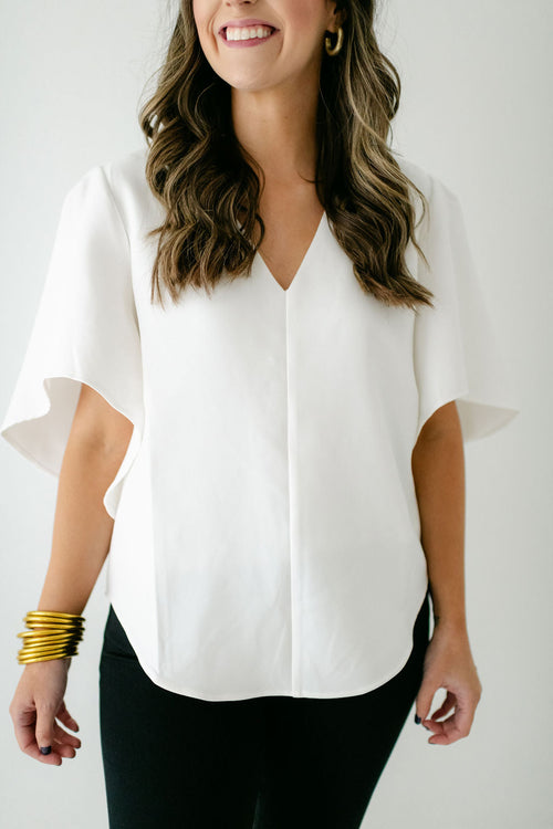 8.28 Boutique:Anna Cate Collection,Anna Cate Collections Nina Top in White,top