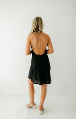 8.28 Boutique:Sincerely Ours,Sincerely Ours Victoria Black Mini Dress,Dress