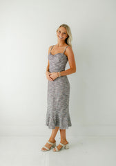 8.28 Boutique:Hutch,Hutch Selene Dress in Multicolor Stitch Tweed,Dress
