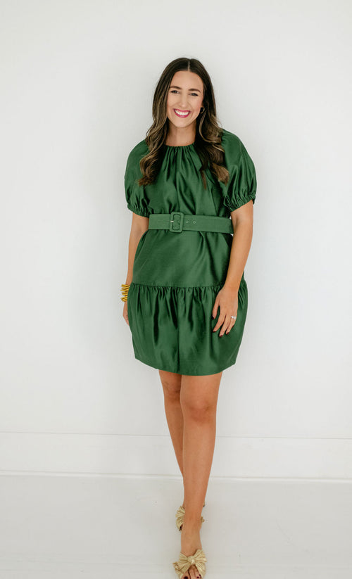 8.28 Boutique:Joy*Joy,Joy*Joy Olive Belted Tulip Dress,Dress