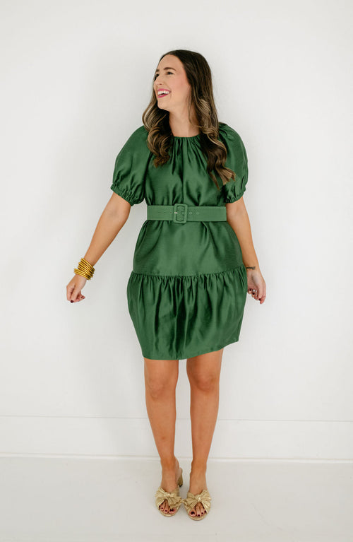 8.28 Boutique:Joy*Joy,Joy*Joy Olive Belted Tulip Dress,Dress