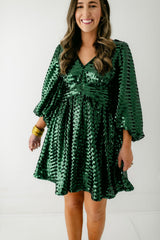 8.28 Boutique:Alden Adair,Alden Adair Cher Dress in Tinsel,Dress