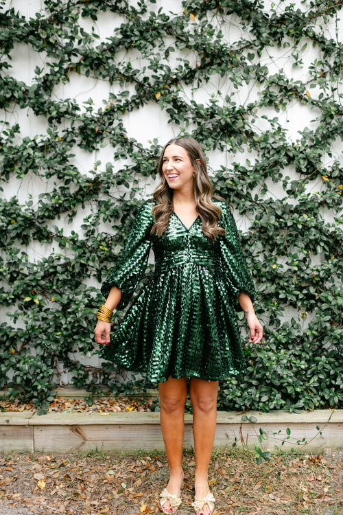 8.28 Boutique:Alden Adair,Alden Adair Cher Dress in Tinsel,Dress