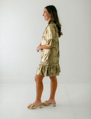 8.28 Boutique:S'edge,S'Edge Mary Dress in Bronze,Dress