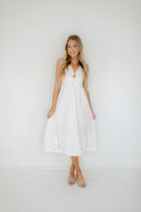 8.28 Boutique:Mink Pink,Mink Pink Romina Broderie Midi Dress,Dress