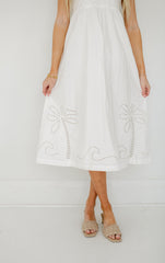 8.28 Boutique:Mink Pink,Mink Pink Romina Broderie Midi Dress,Dress