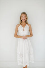 8.28 Boutique:Mink Pink,Mink Pink Romina Broderie Midi Dress,Dress