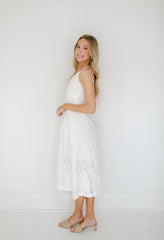 8.28 Boutique:Mink Pink,Mink Pink Romina Broderie Midi Dress,Dress