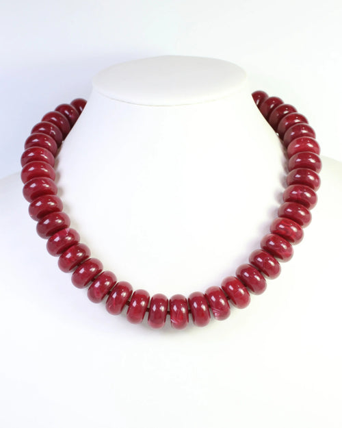 Caroline Hill Pipestone Marble Beaded Necklace