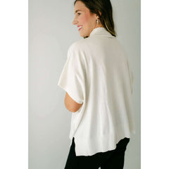8.28 Boutique:Kerisma Knits,Kerisma Caroline Sweater in White,Sweaters