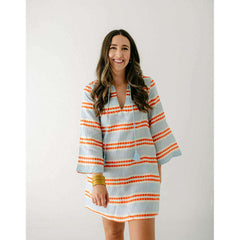 8.28 Boutique:Olivia by Livro,Olivia by Livro Indie Dress in Capri Stripe,Dress