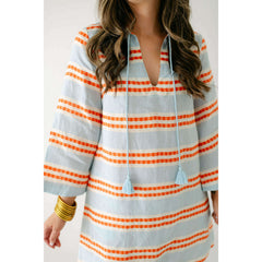 8.28 Boutique:Olivia by Livro,Olivia by Livro Indie Dress in Capri Stripe,Dress